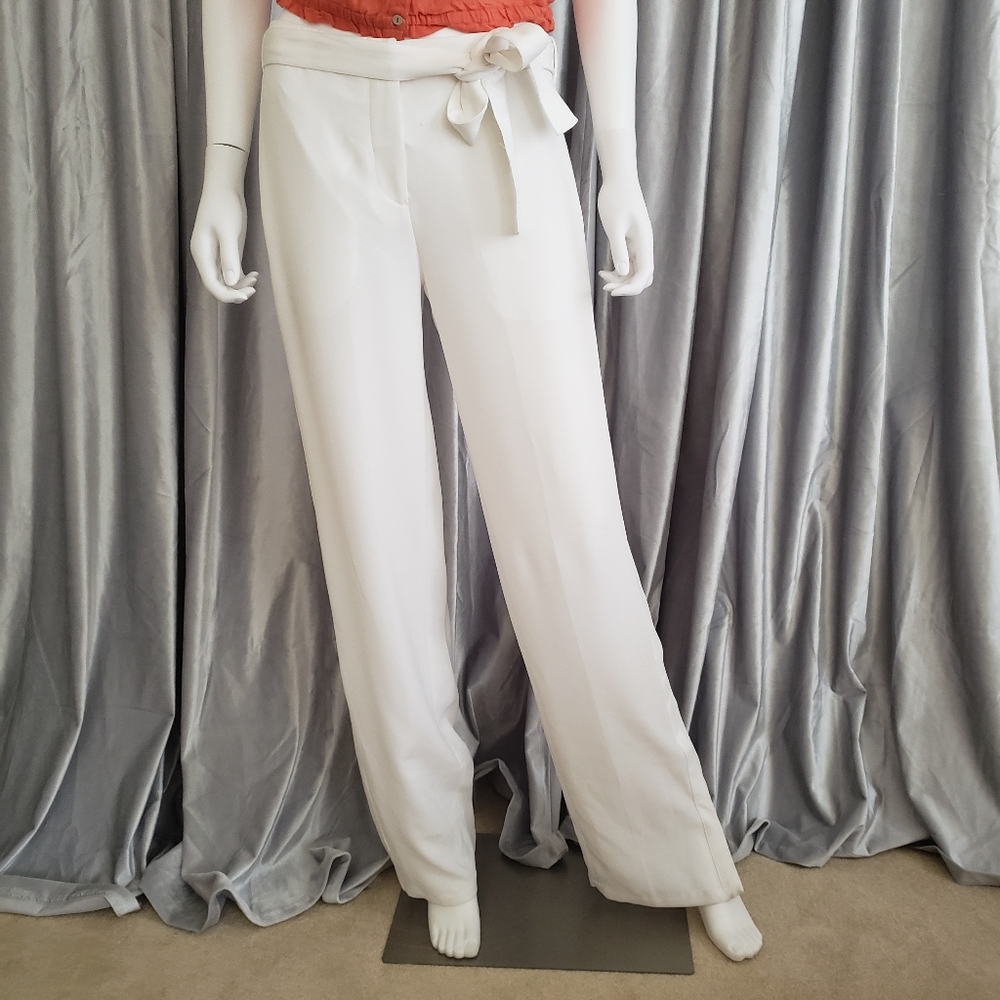 White Theory Brilda Admiral Crepe Pants NWT